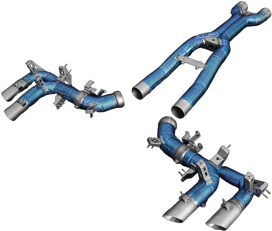 iPE cat-back exhaust for Ferrari Purosangue
