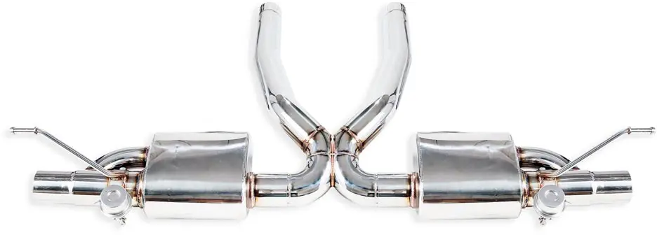 iPE cat-back exhaust for Porsche 955 Cayenne Turbo