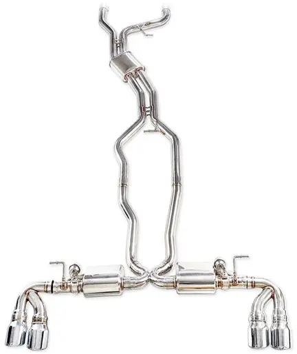 iPE cat-back exhaust for Porsche 958 Cayenne