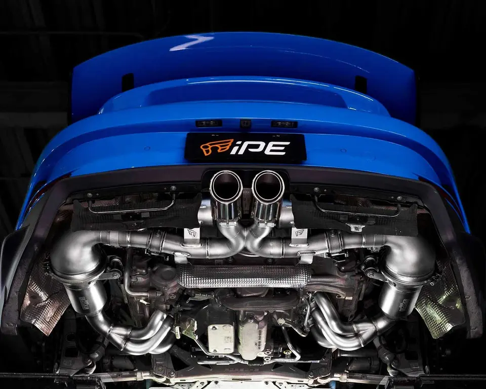 Выпускной коллектор iPE для Porsche 992 GT3