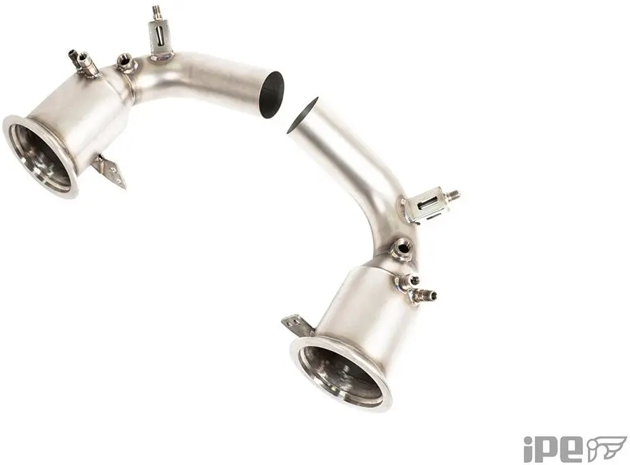 iPE link pipes for Porsche 992 Turbo S