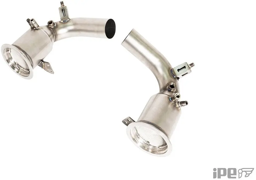 iPE link pipes for Porsche 992 Turbo S
